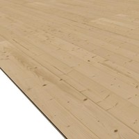 Dřevěná podlaha KARIBU 3,40 x 2,80 m (73535) LG3121
