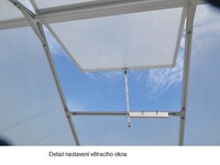 neúplný - V-Garden polykarbonátový skleník VeGA 7000 STRONG
