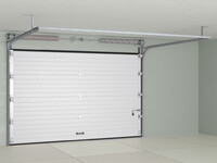 Sekční garážová vrata DIY - s úsporou za montážníky